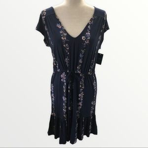 Lucky Brand Floral Shirtdress S